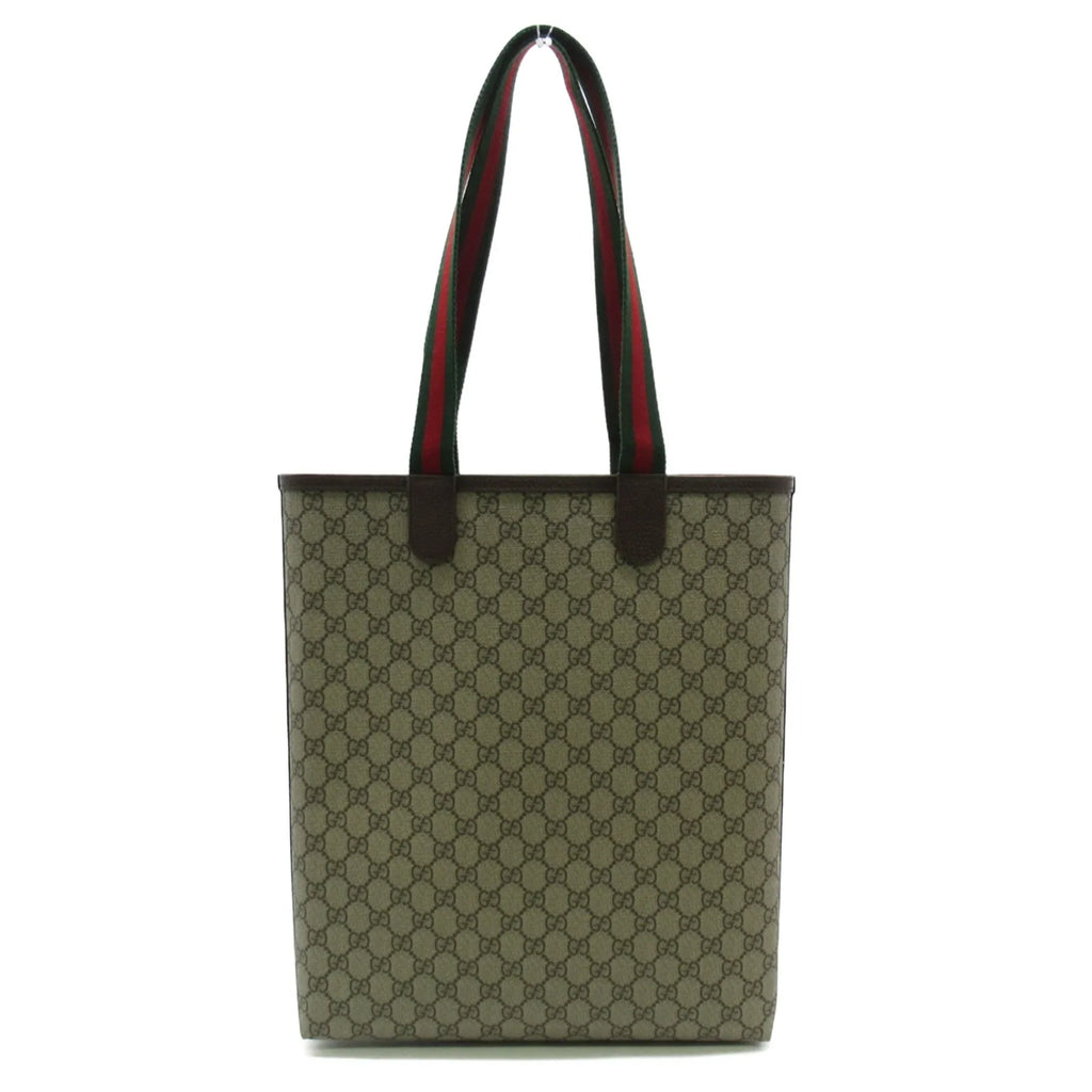 Pre-Owned GUCCI Tote Bag Beige GG Supreme Canvas 7445449AACV8745 (New)