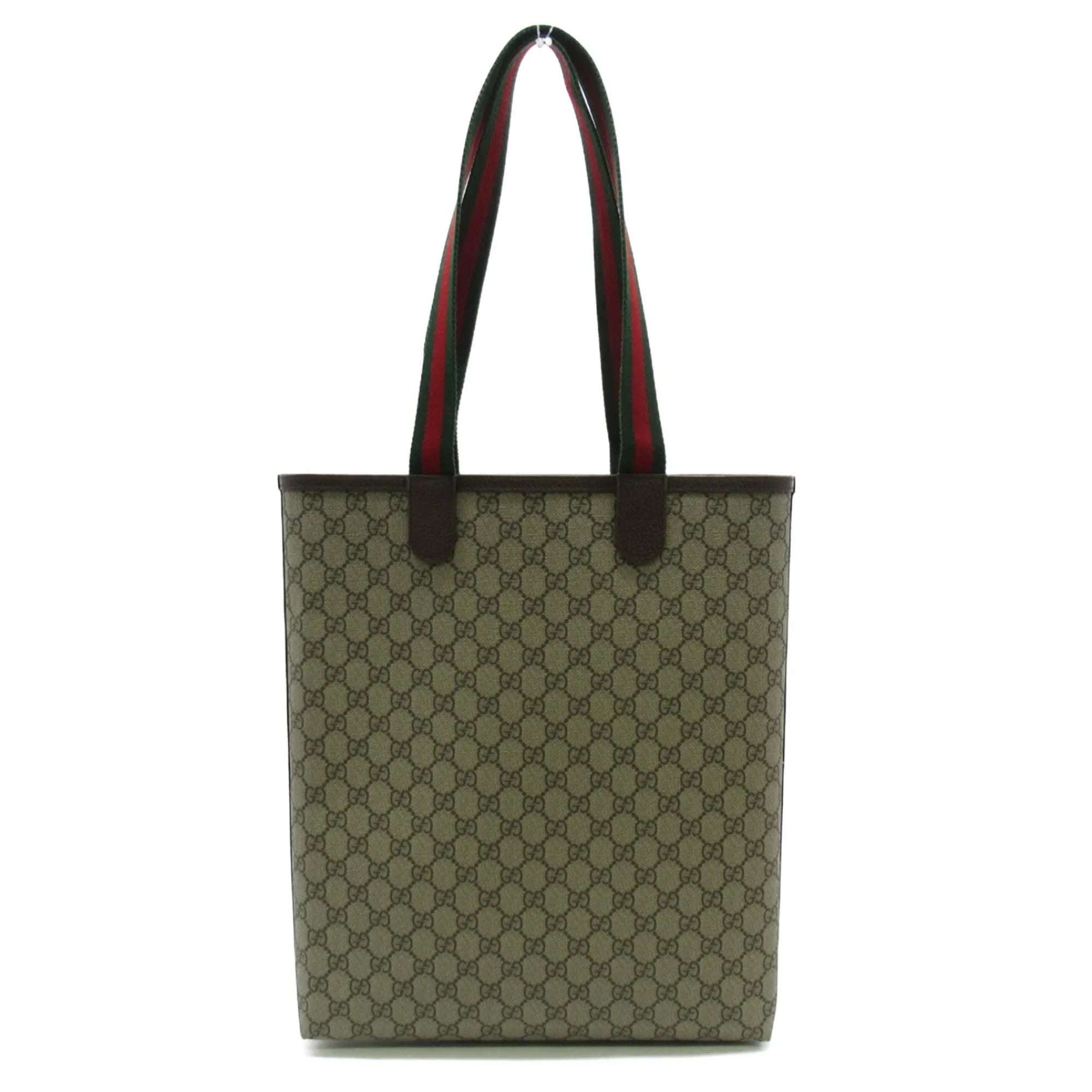 Pre-Owned GUCCI Tote Bag Beige GG Supreme Canvas 7445449AACV8745 (New)