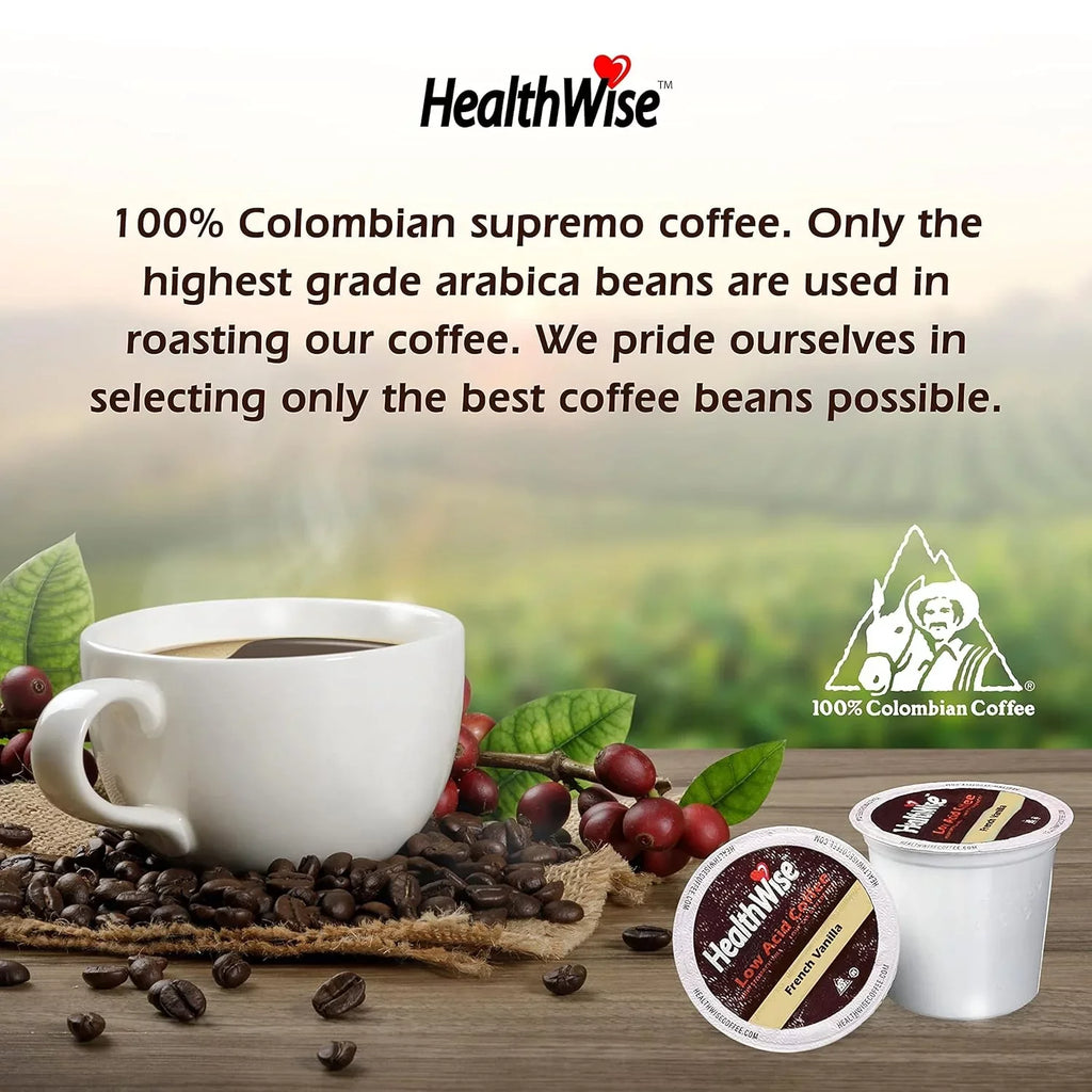 French Vanilla Low Acid K-Cups Number Of Cartons: 6 Cartons (72 cups)
