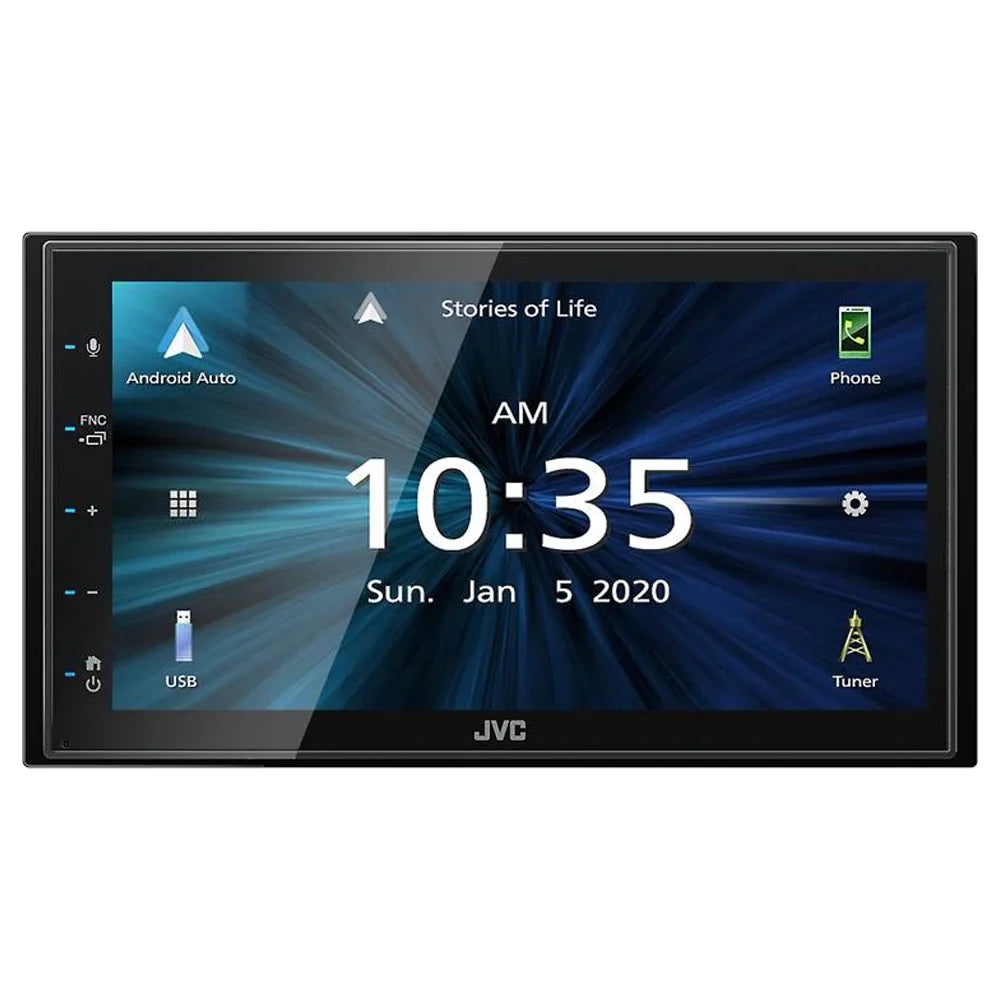 New JVC KW-M560BT 6.8" Multimedia Receiver (Does not play CDs) with Backup Camera