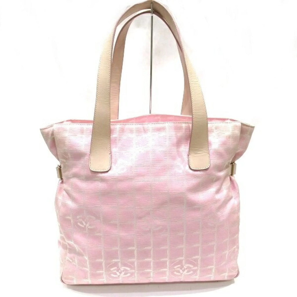 Pre-Owned CHANEL New Travel GM Pink A15825 Bag Tote Women's (Good)