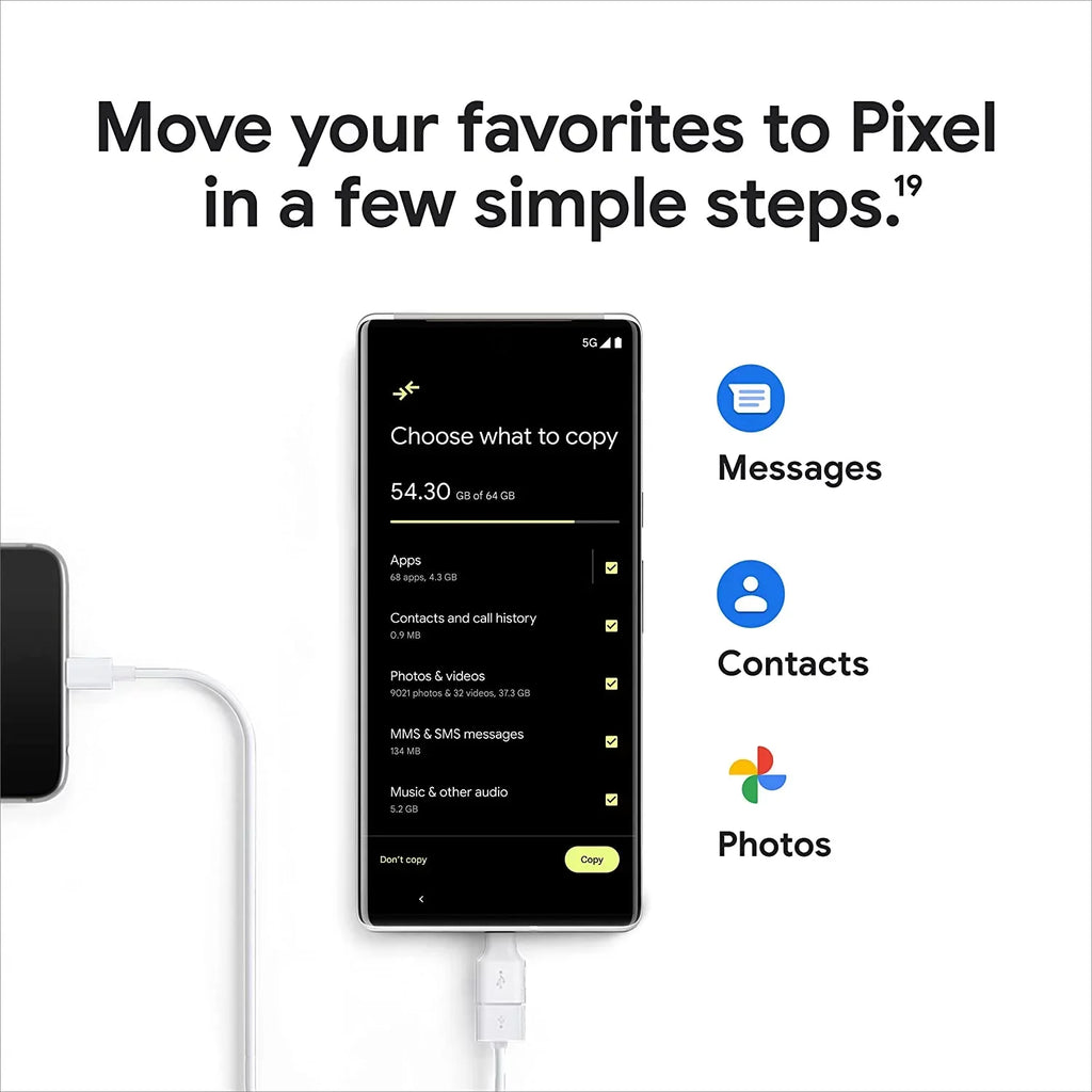 Pixel 6 Pro 128GB Verizon (Cloudy White) Cellphone- like New