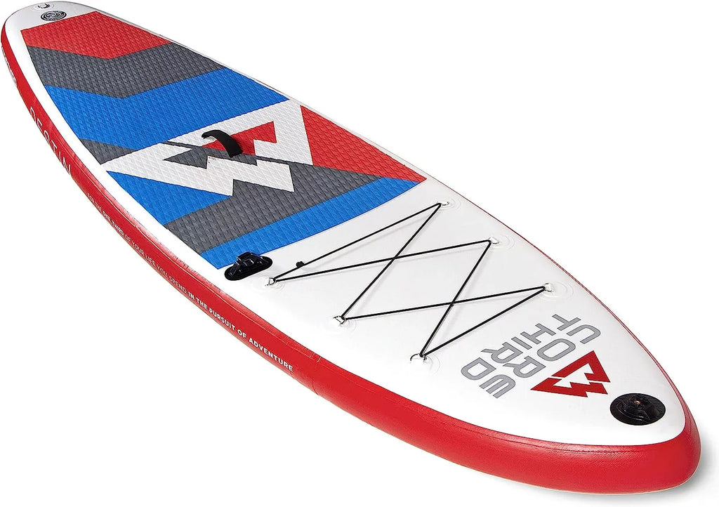 Core Third Destin 10'6" Inflatable Paddle Board for Beaches and Lakes with Complete SUP Kit