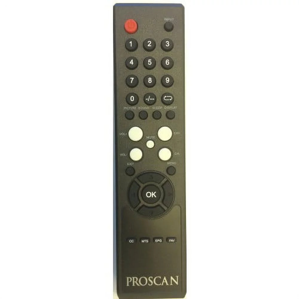 Proscan V2.LONG TV Remote Control for ProScan TV PLCD3271AB, PLCD3903A, PLCD3992A, PLCD5085A, PLCD5092A, PLED4664A, PLED5529AB, RLED3218A, RLED3264A, RLED3265A, RLED4664A, RLED5592A