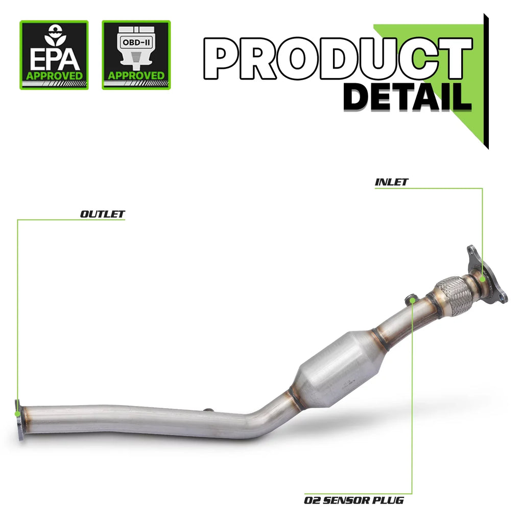Magshion Stainless Steel Exhaust Catalytic Converter For 2005-2007 Chevrolet Cobalt, 2006-2007 Chevrolet HHR, 2007 Pontiac G5, 2006 Pontiac Pursuit