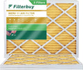 Filterbuy 16.38x21.5x1 MERV 11 Pleated HVAC AC Furnace Air Filters (3-Pack)