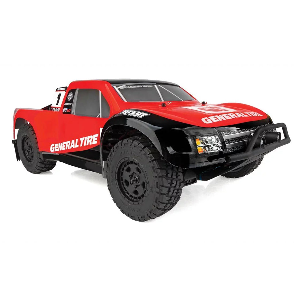 Team Associated 1/10 Pro4 SC10 4 Wheel Drive General Tire Short Course Truck RTR Ready to Run LiPo Combo ASC20531C Trucks Electric RTR 1/10 Off-Road