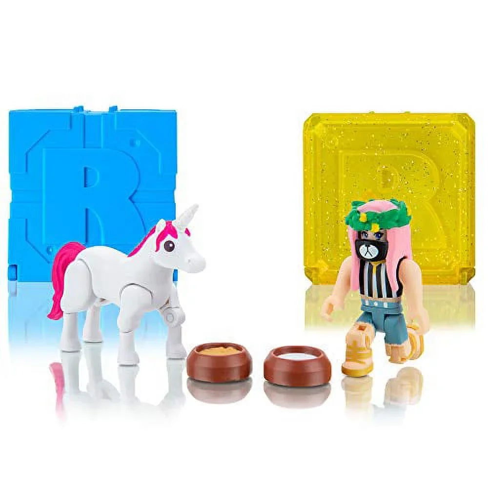 Roblox Celebrity Collection - Club Figure Pack + Two Mystery Figure Bundle [Includes 3 Exclusive Virtual Items]