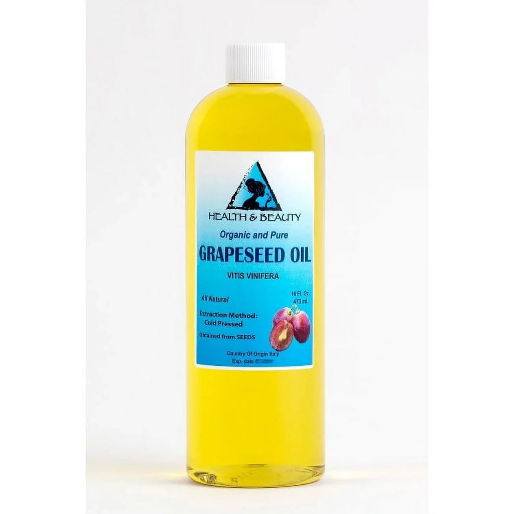 GRAPESEED OIL ORGANIC CARRIER COLD PRESSED 100% PURE 48 OZ