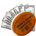 Orange and Peach Glycerin Soap Bar with Real Money Interior