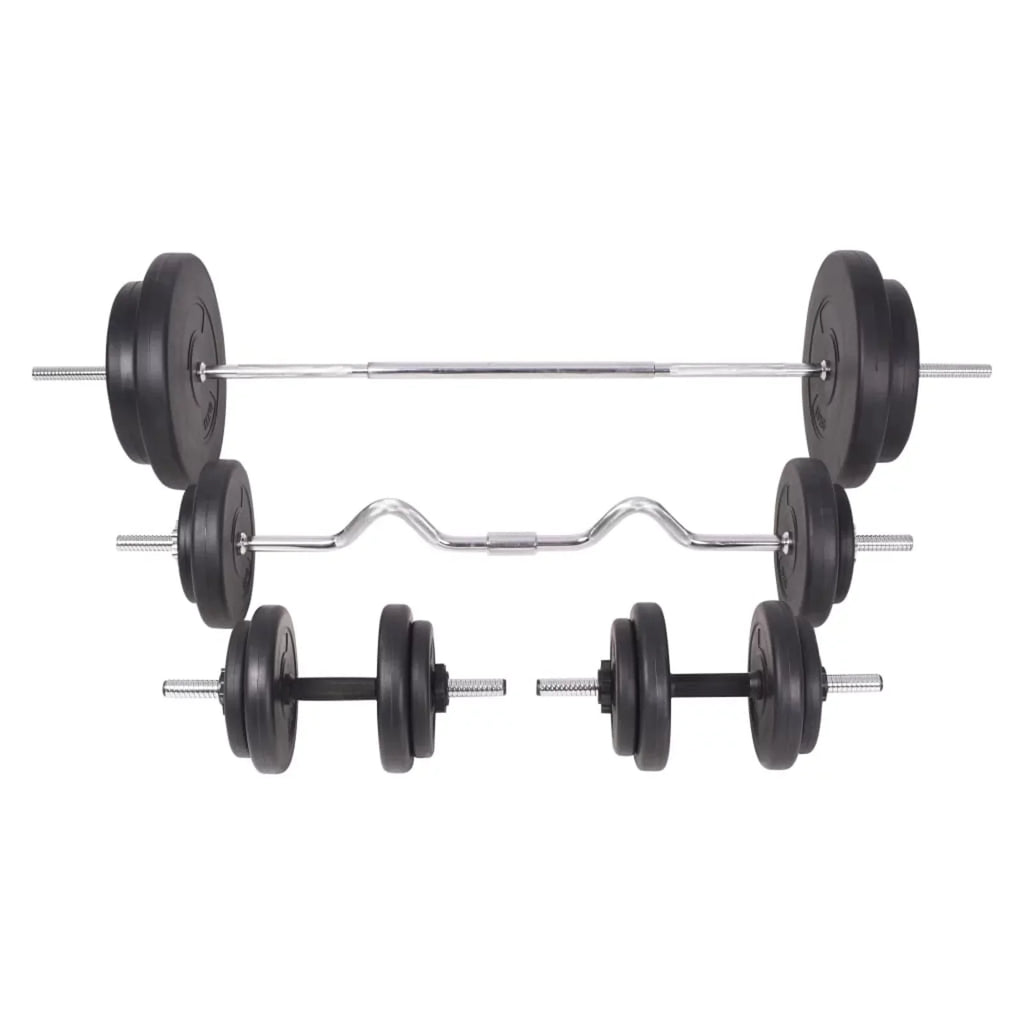 Tomshoo Barbell and Dumbbell Set 198.4 lb