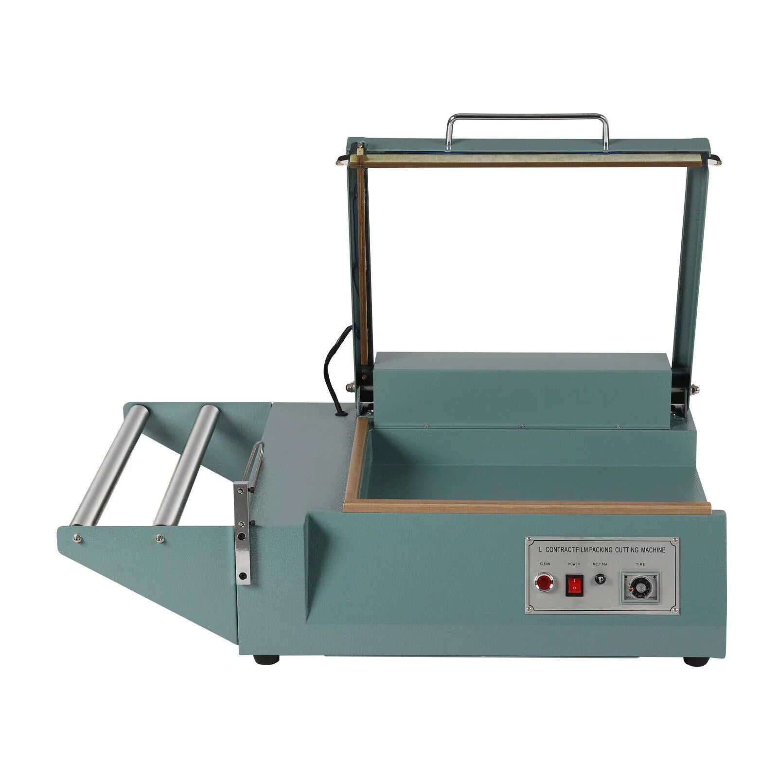 DENEST Shrink Wrap Sealing Machine L-bar Sealer Cutter Packing Machine Retail 1000W