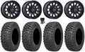 Dark Rhino Rapid 14" Wheels Bk 30" Trail Saw 2.0 Tires Polaris RZR XP 1000 / PRO XP / Ranger XP 900/1000