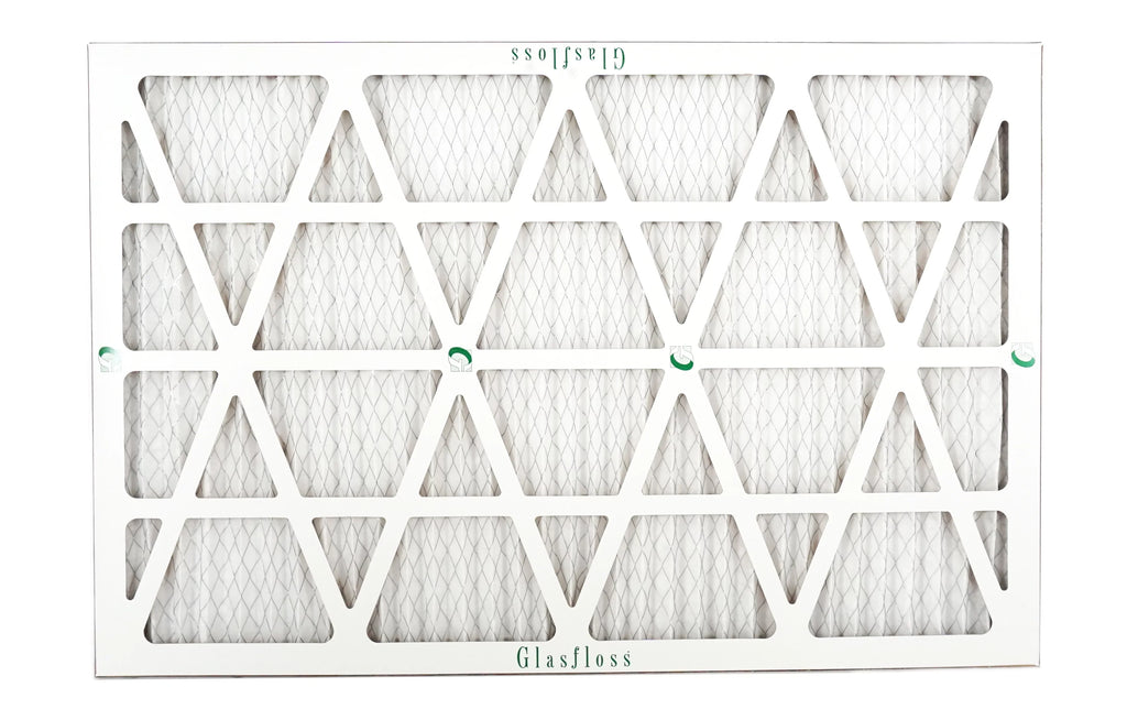Glasfloss Air Filter 18x24x2 - 2" MERV 10 - (Pack of 12) - Pleated AC or HVAC Air Filter - Furnace Air Filter - Home or Office - Made In The USA.