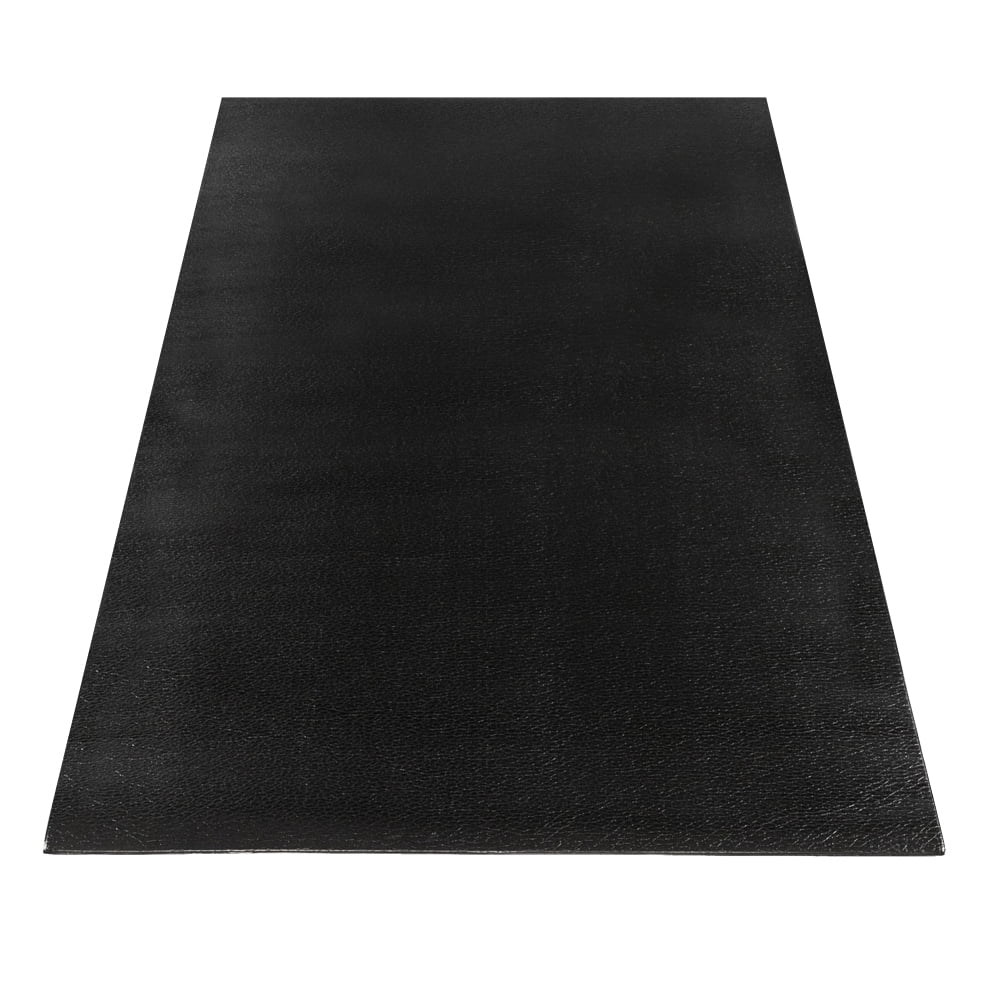 Kmowoo Polyvinyl Chloride Sports Equipment Treadmill Mat 200*90*0.6cm Ebony