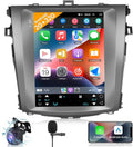 THONZER 9.7 Inch Android Car Stereo for Corolla 2006-2013 with Carplay and Android Auto - Touchscreen Radio GPS WiFi HiFi Mirror Link USB SWC + AHD Backup Camera 2+32G