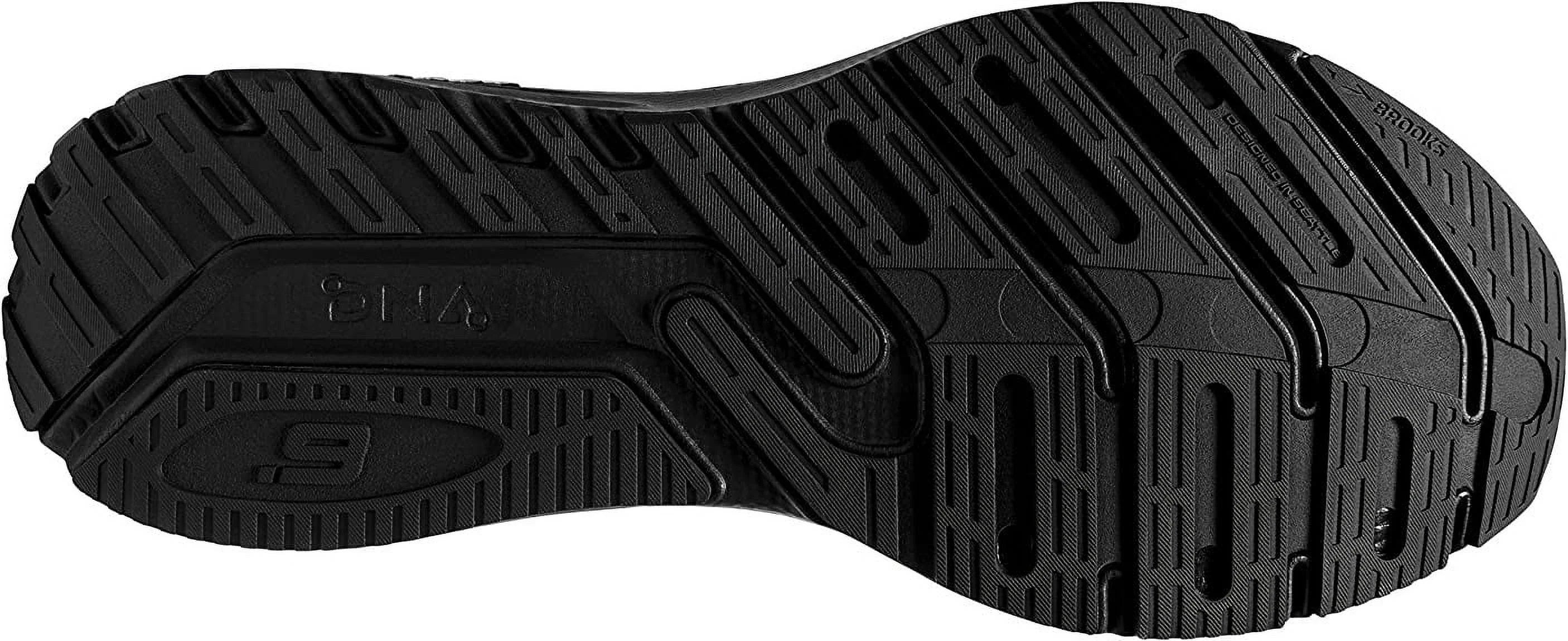 Brooks Men's Launch GTS 9 Support Speed Running Shoes Dark White Wide (9.5)
