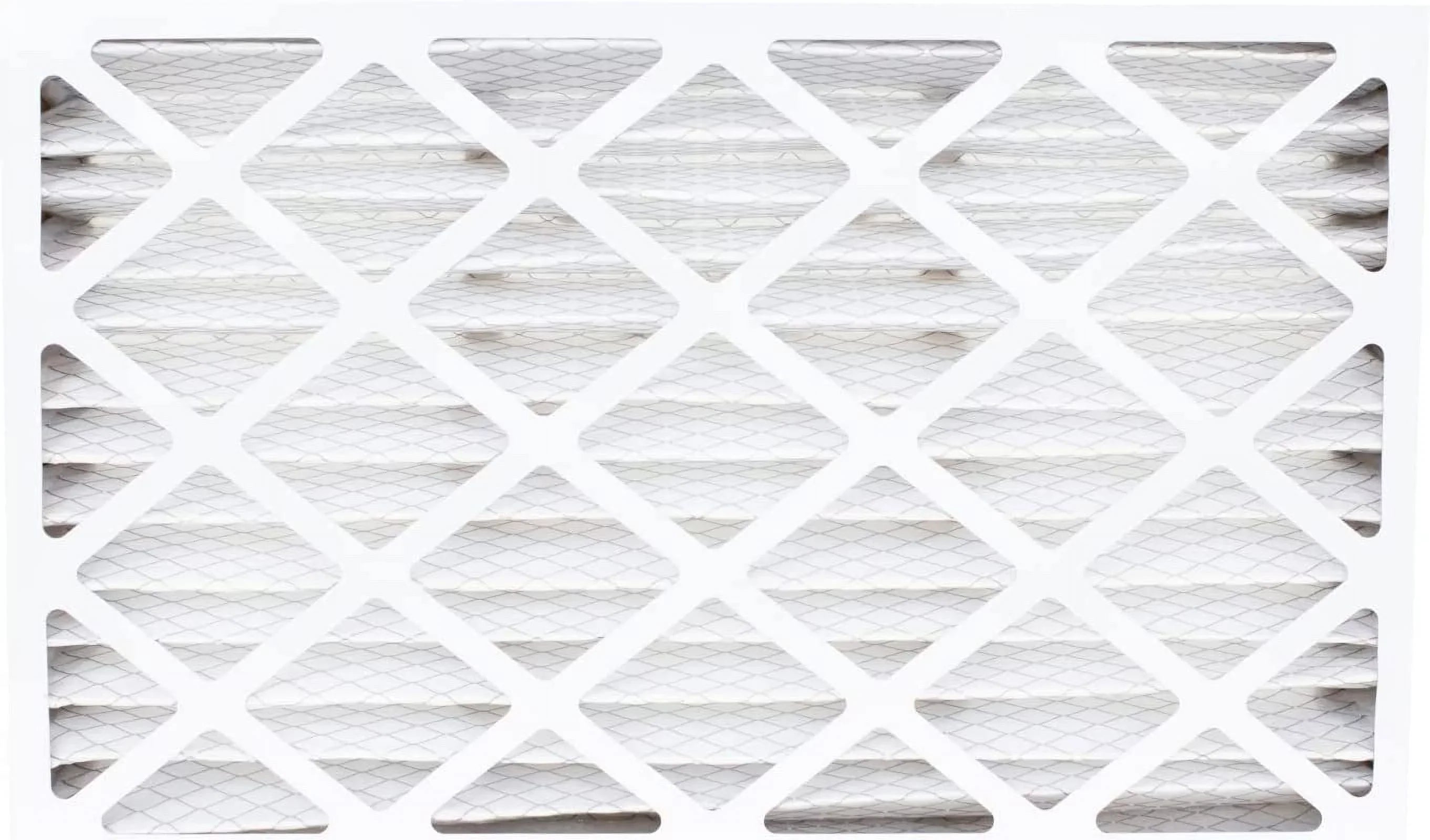 Filterbuy 16x25x5 MERV 13 Pleated HVAC AC Furnace Air Filters for Trion Air Bear 255649-105 (2-Pack)