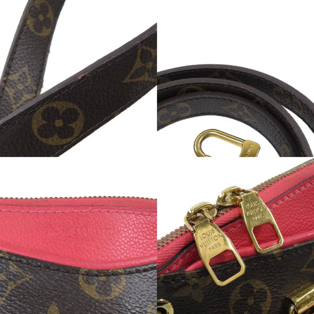 Pre-Owned Louis Vuitton M41734 Pallas BB Monogram Handbag Canvas Ladies (Good)