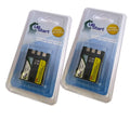 2x Pack - Rebel XT Battery - Replacement for NB-2LH Digital Camera Battery (1800mAh, 7.4V, Lithium-Ion)