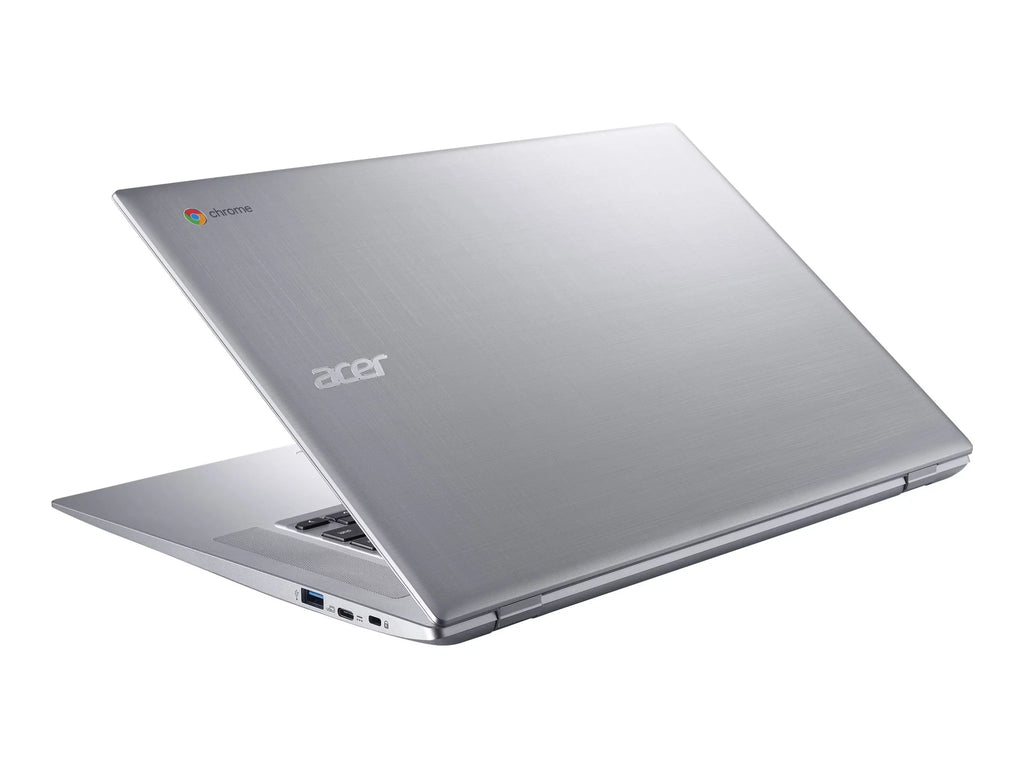 Acer Chromebook 315 CB315-2H-68E6 - AMD A6 - 9220C / up to 2.7 GHz - Chrome OS - Radeon R5 - 4 GB RAM - 32 GB eMMC - 15.6" IPS 1920 x 1080 (Full HD) - Wi-Fi 5 - pure silver - kbd: US