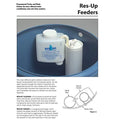 Res-up Gallon with Feeder (0.4oz) - Water Softener Cleaning Solution Bundle - Soft Water Supply