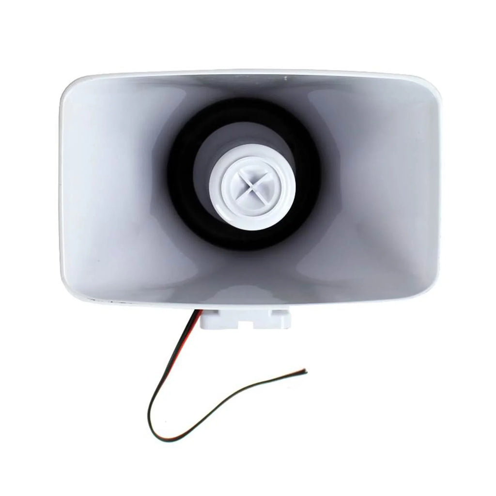 Pyle 8" 65 Watts 8 Ohms Indoor and Outdoor PA Horn Speaker, White (4 Pack)