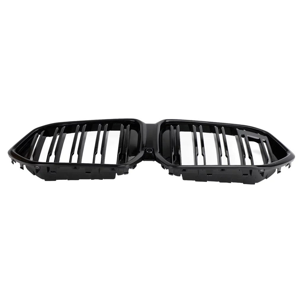 Front Bumper Grille Grill Fit for X6 G06 M50i 2020-2022 W/Camera Hole Jet