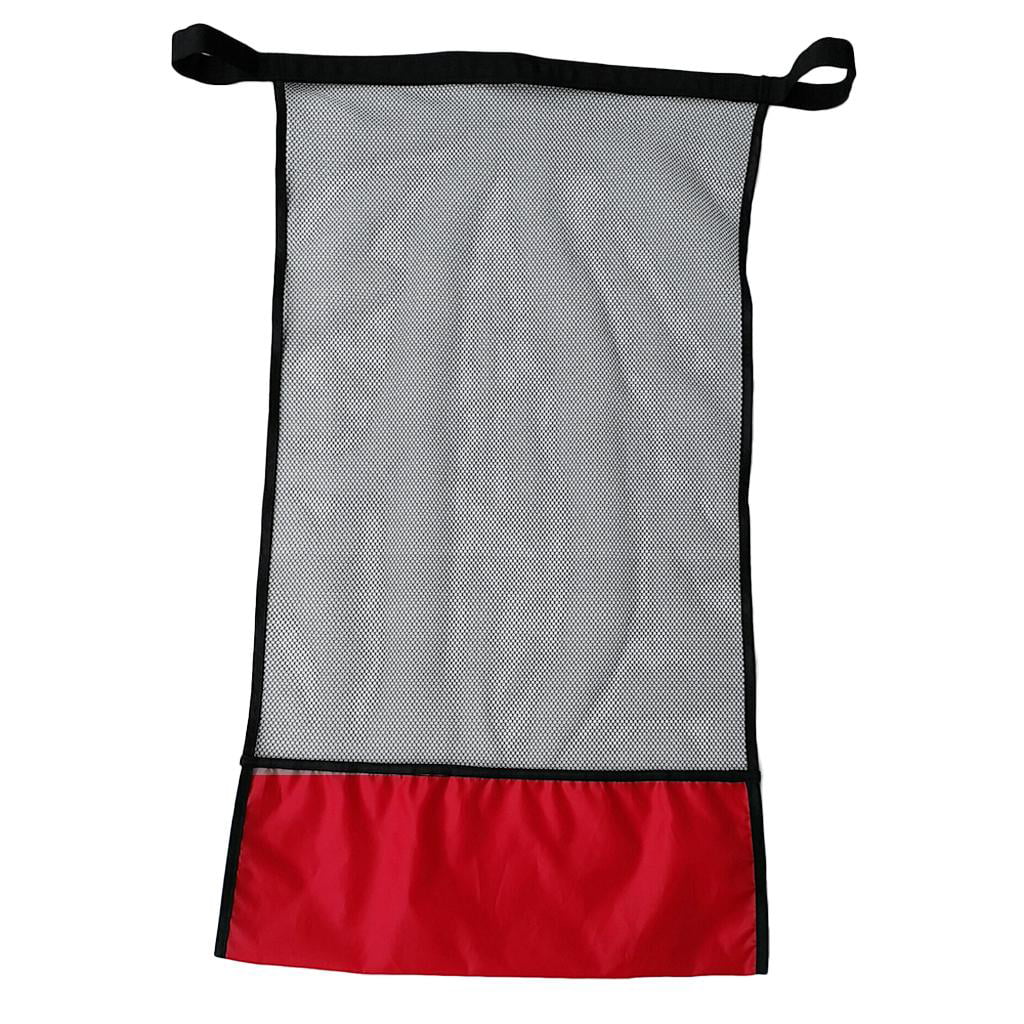 kesoto 6xFloating Pool Noodle Chair Net Mesh Float Swimming Seat Red
