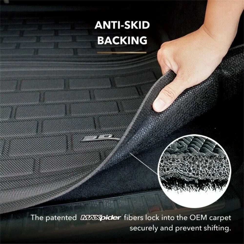 3D MAXpider KAGU Cargo Liner Dark compatible with HONDA HR-V 2016-2022 - Cargo Liner