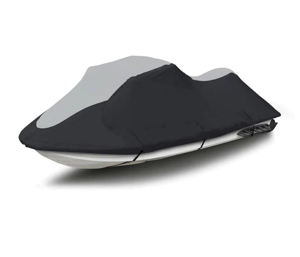 SUPER HEAVY-DUTY PWC 600D JET SKI Cover Compatible for Sea Doo Sea-Doo GTX 2000-2001, GTX Limited 2005-2008 Jet Ski Watercraft Cover Dark