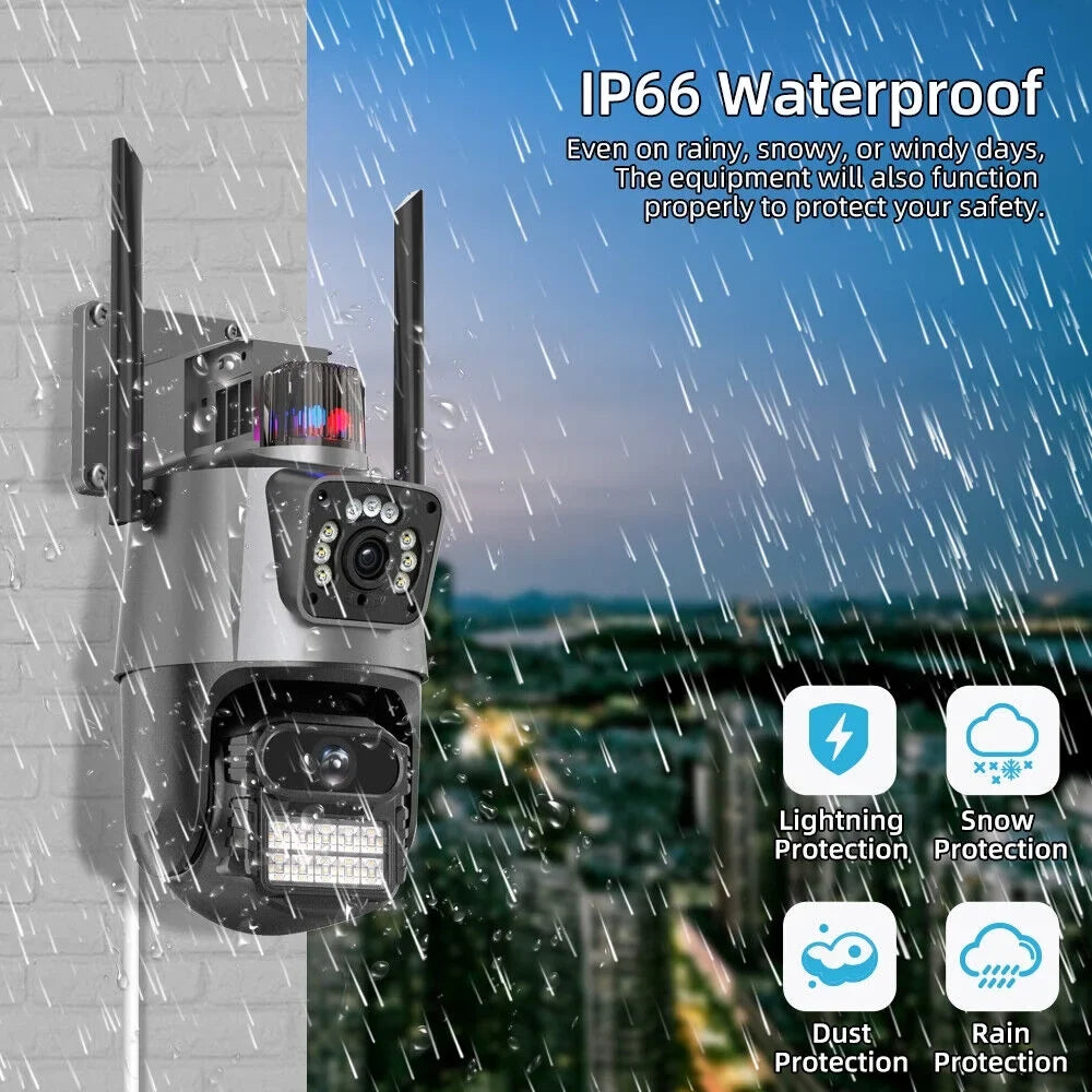 JLLOM Enhanced Dual Antenna Penetration for Maximum Signal Strength - Never Miss a Moment with This PTZ Camera