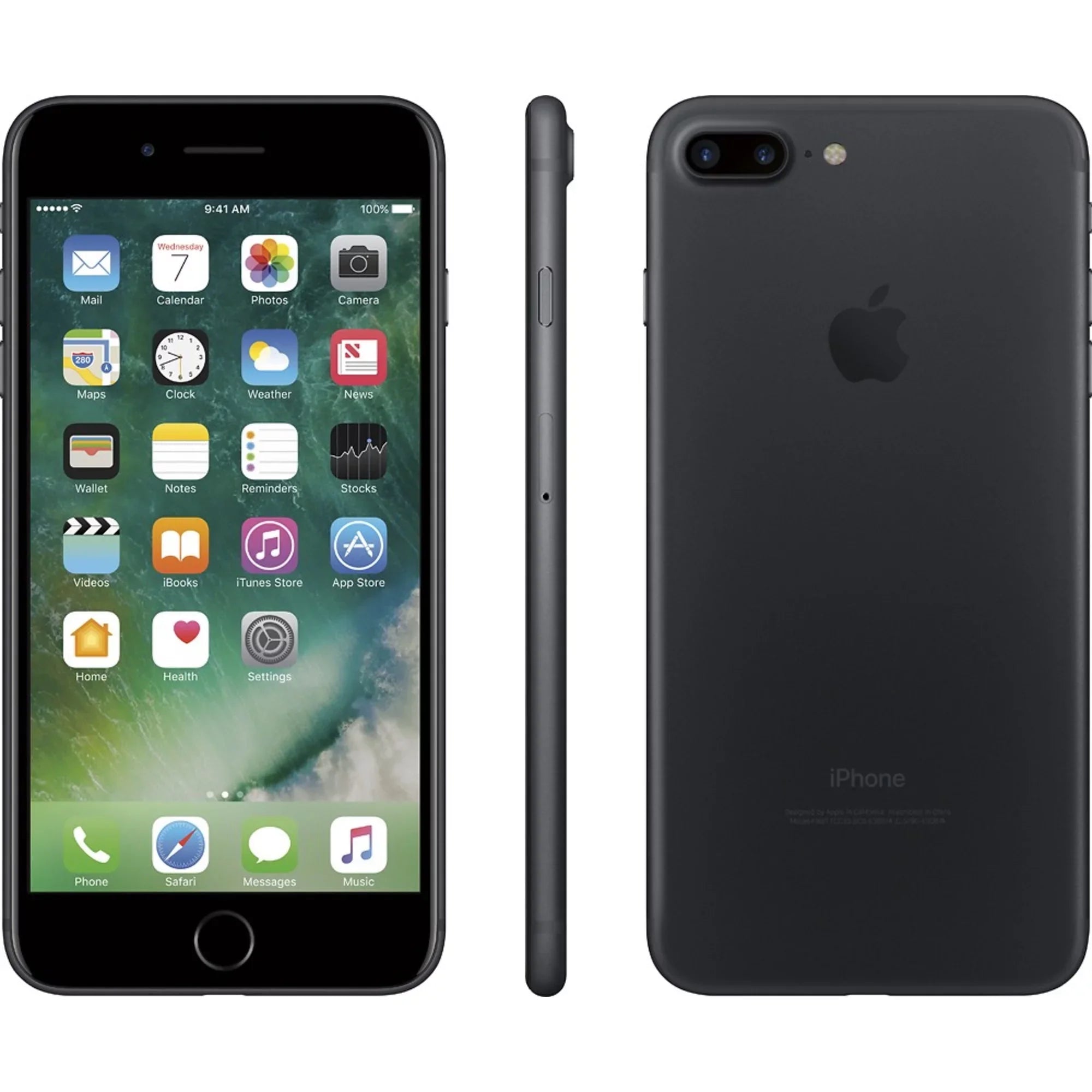 Restored iPhone 7 Plus 32GB Dark (T-Mobile Locked) Smartphone (Refurbished)