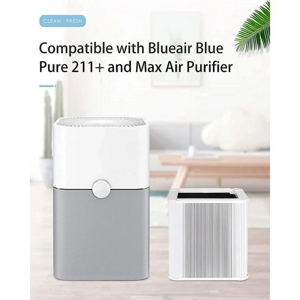 211+ HEPA Replacement Filter for Blue Pure 211+ Air Purifier (Non-Auto), Foldable Activated Carbon Filter