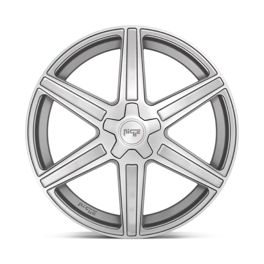 Niche M241 Carina 20X10.5 5X115 20Et 76.1Cb Anthracite And Brushed Tinted Clear Wheel