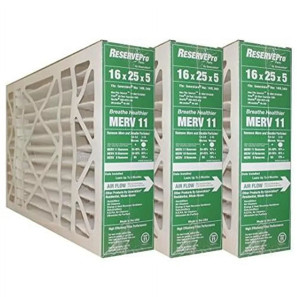 Reservepro 4541 (Old #4511) 16"X25"X5" Air Filter-Actual Size= 15 5/8 X 24 3/16 X 4 15/16-6FM1625
