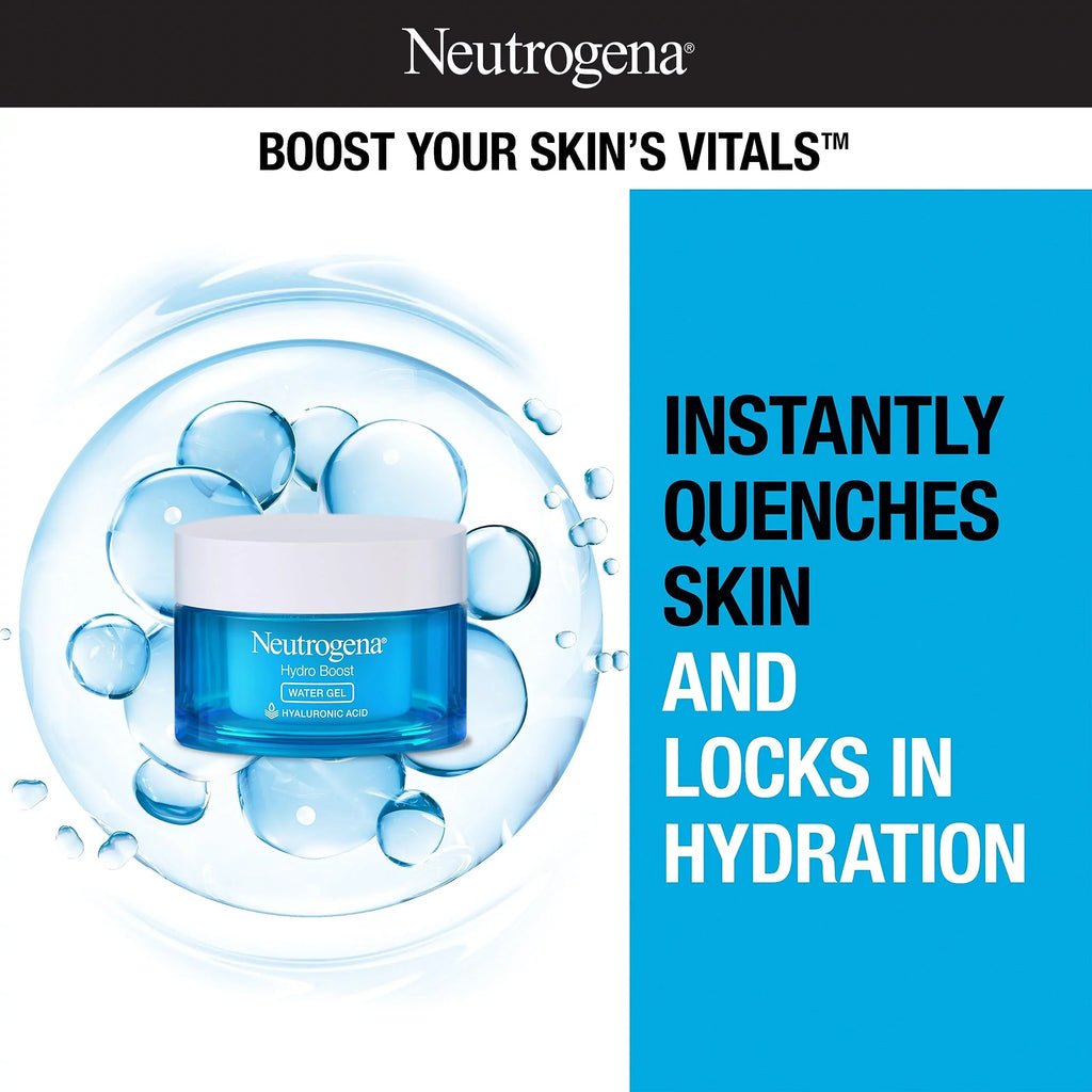 Quench Your Skin's Thirst with Neutrogena Hydro Boost Hydrating Water Gel - The Ultimate Hyaluronic Acid Moisturizer for Dry Skin