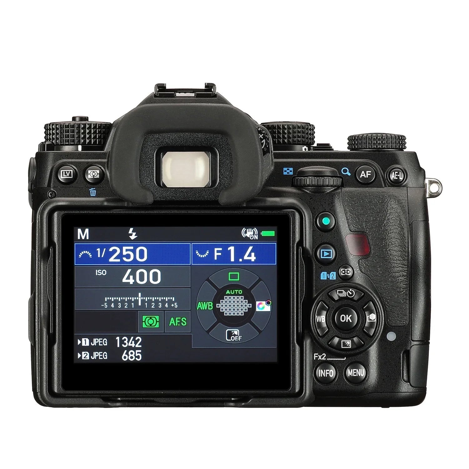 Pentax K-1 Mark II DSLR Camera with D-BG6 Battery Grip, Camera Gadget Bag Bundle