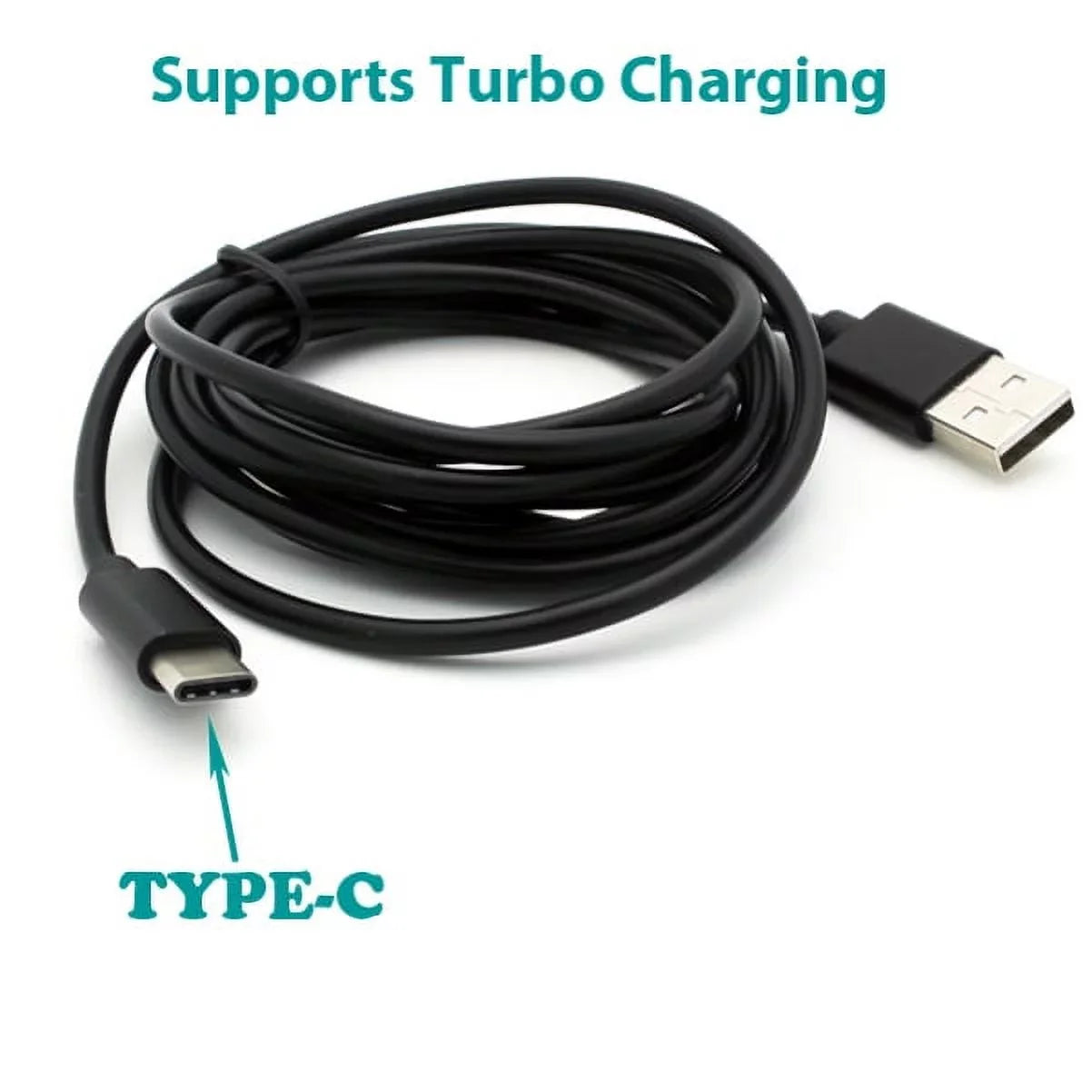 2-Port USB 36W Quick Car Charger w Cord Charger 6ft USB Cable M8J for Dark Motion, Key2, KEYone, LE - BLU G9, Vivo XI Plus 5 - CAT S61 S48c - Coolpad Legacy - Essential Phone (PH-1)