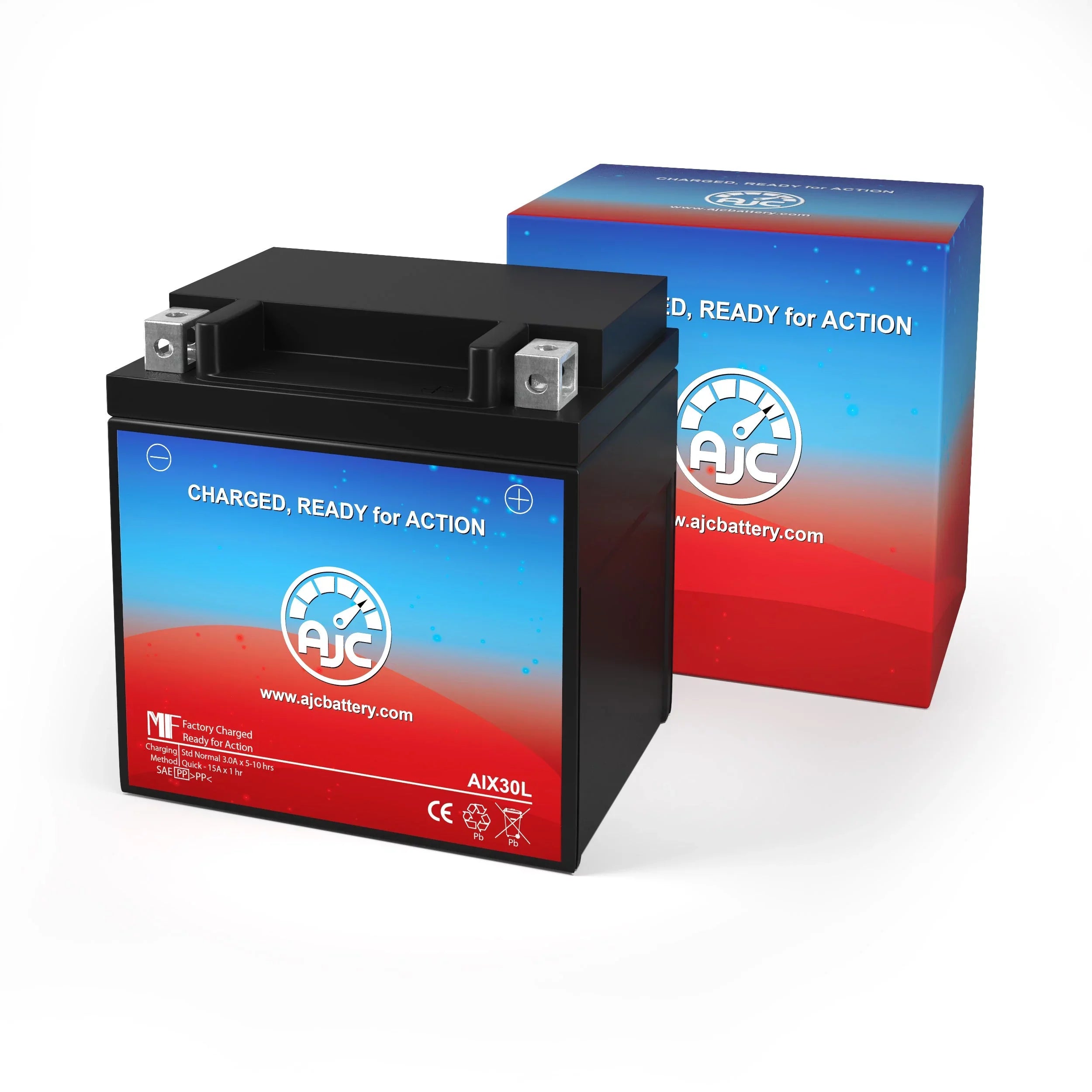 AJC Battery Compatible with Sea-Doo RXT X aS 260 1494CC Personal Watercraft Replacement Battery (2011-2016)