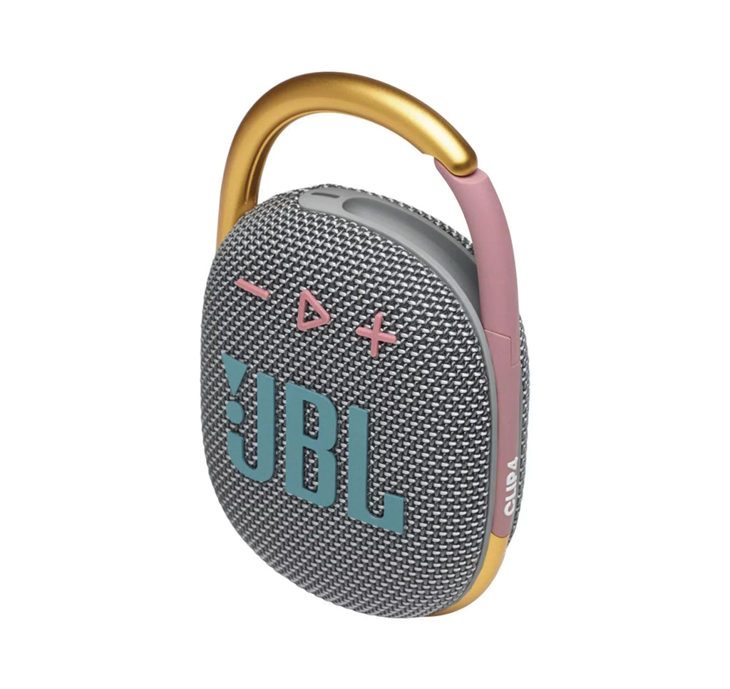 JBL Clip 4 Gray Portable Bluetooth Speaker (Certified Used)
