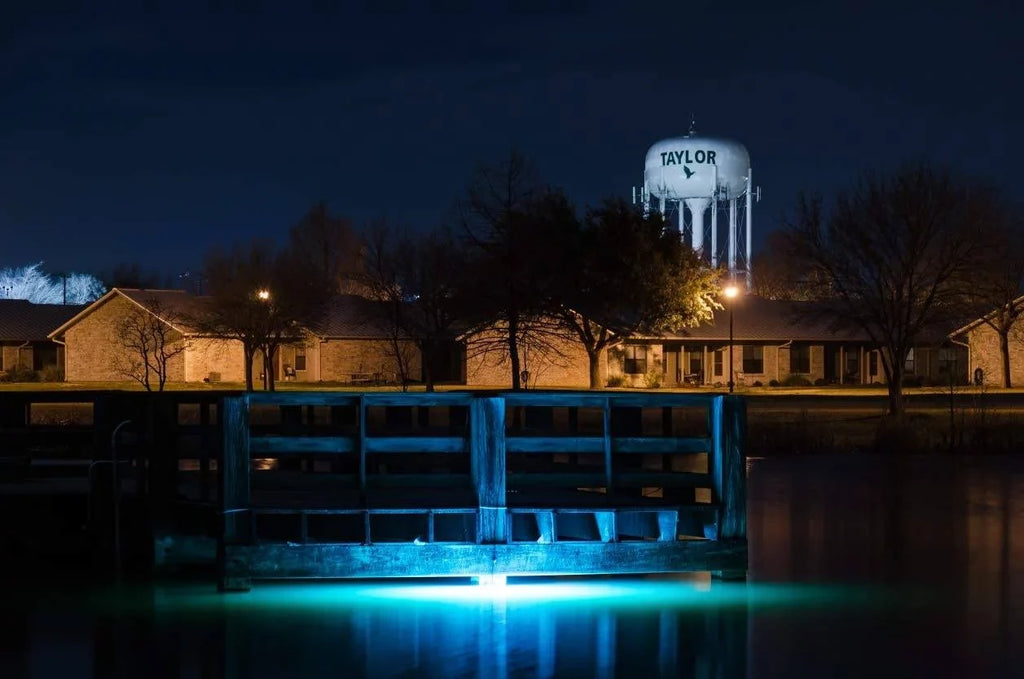 Multi-Color Color Changing LED Dock-7500 Underwater Fishing Light with Remote Control