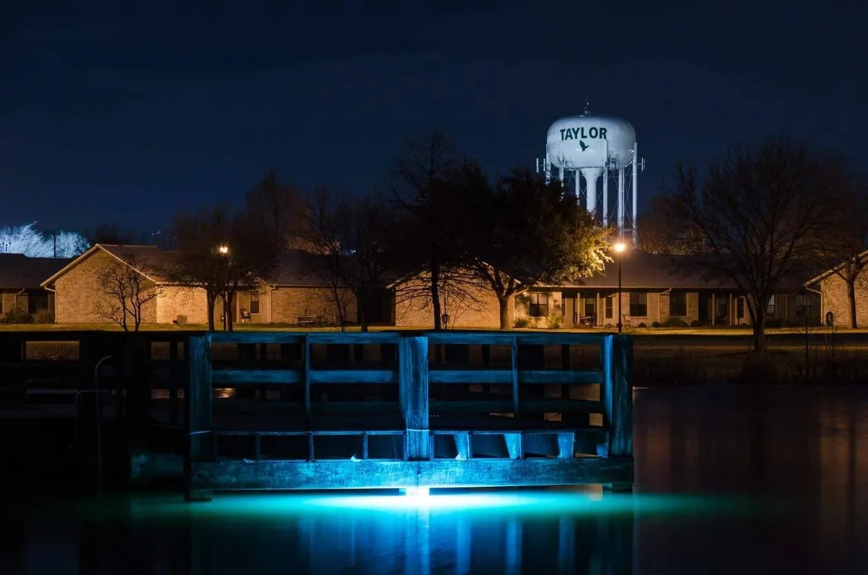 Multi-Color Color Changing LED Dock-7500 Underwater Fishing Light with Remote Control