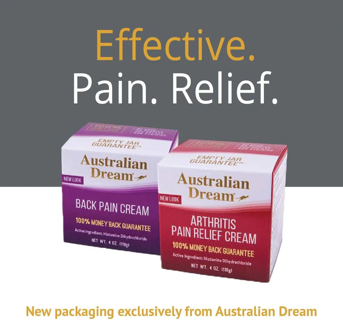 Australian Dream Arthritis Pain Relief Cream, 4 oz (119g)
