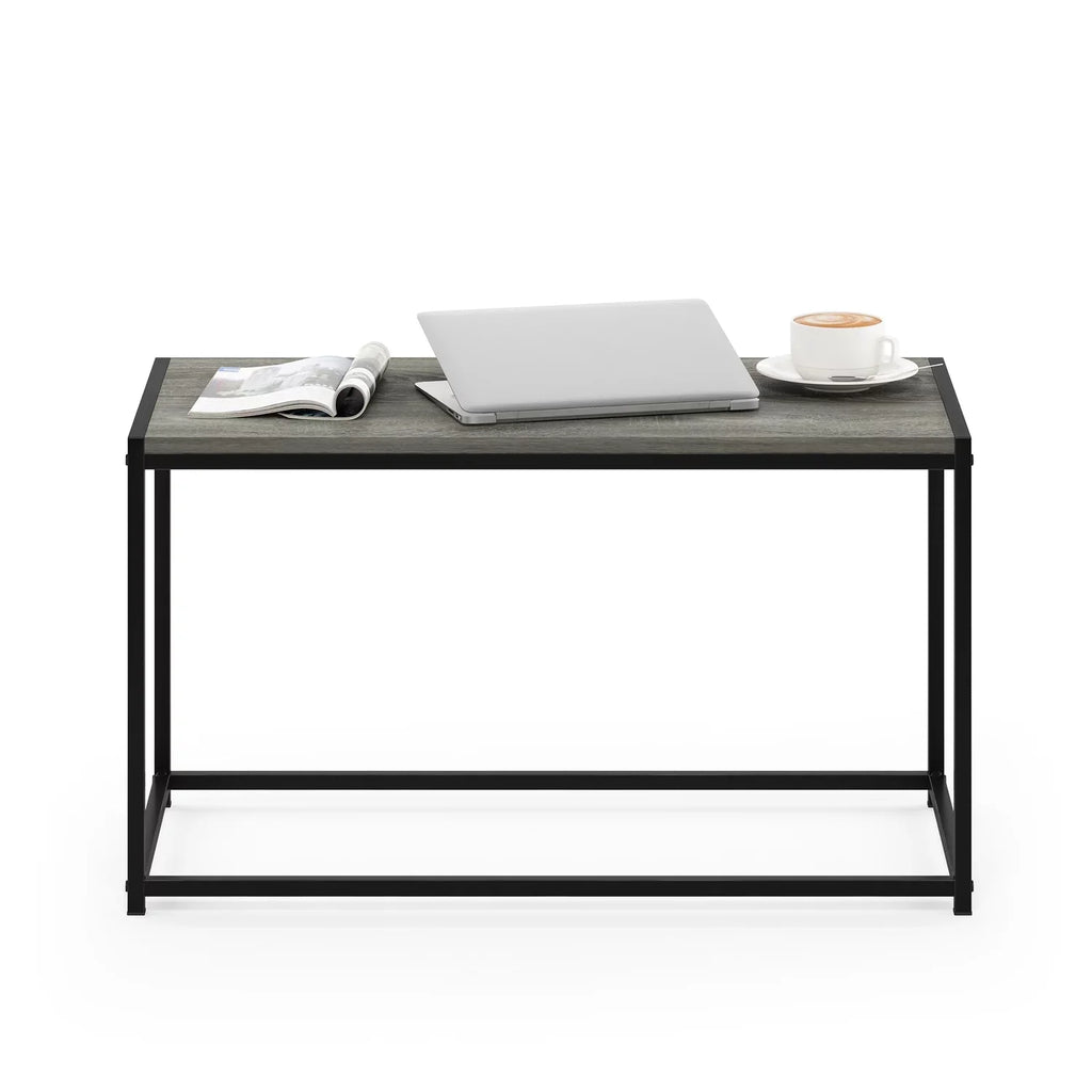 Furinno Camnus Modern Living Coffee Table, French Oak Grey