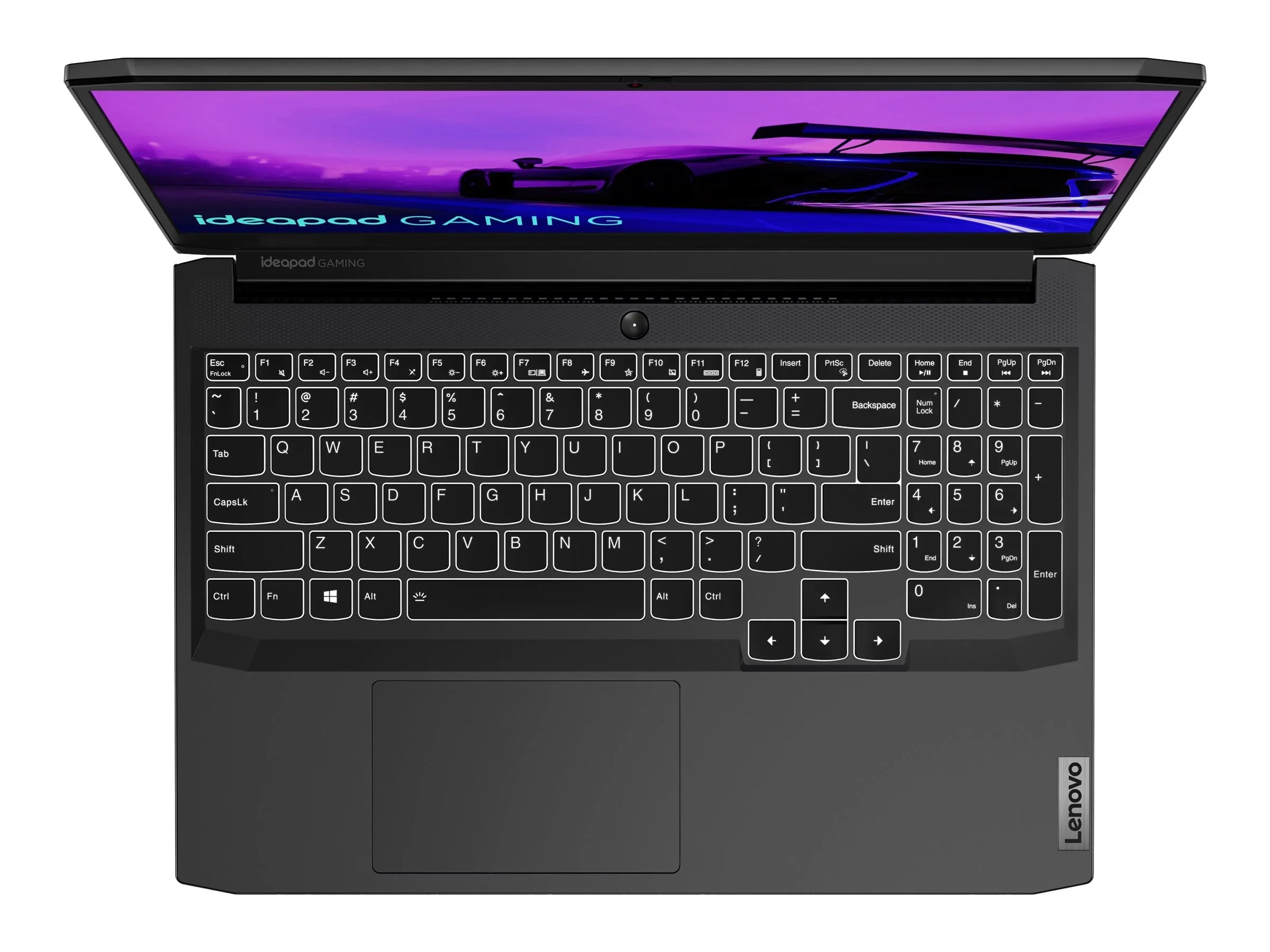 IdeaPad Gaming 3 15ACH6 82K2 - 180-degree hinge design - AMD Ryzen 5 - 5600H / up to 4.2 GHz - Win 10 Home 64-bit - GF RTX 3060 - 8 GB RAM - 512 GB SSD NVMe - 15.6" IPS 1920 x 1080 (Full HD) @ 120 Hz - 802.11a/b/g/n/ac/ax - shadow Jet - kbd