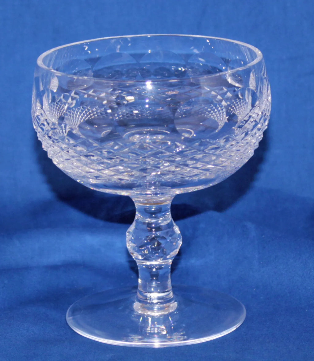 Waterford Stemware: 4.3" Tall Champagne Sherbet - Colleen - Short Stem | No Box