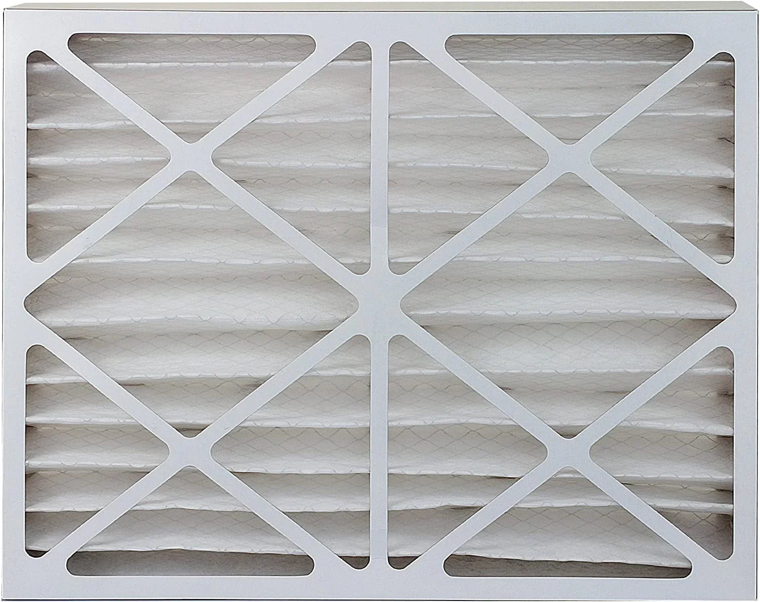 Filterbuy 20x24x4 MERV 8 Pleated HVAC AC Furnace Air Filters (3-Pack)