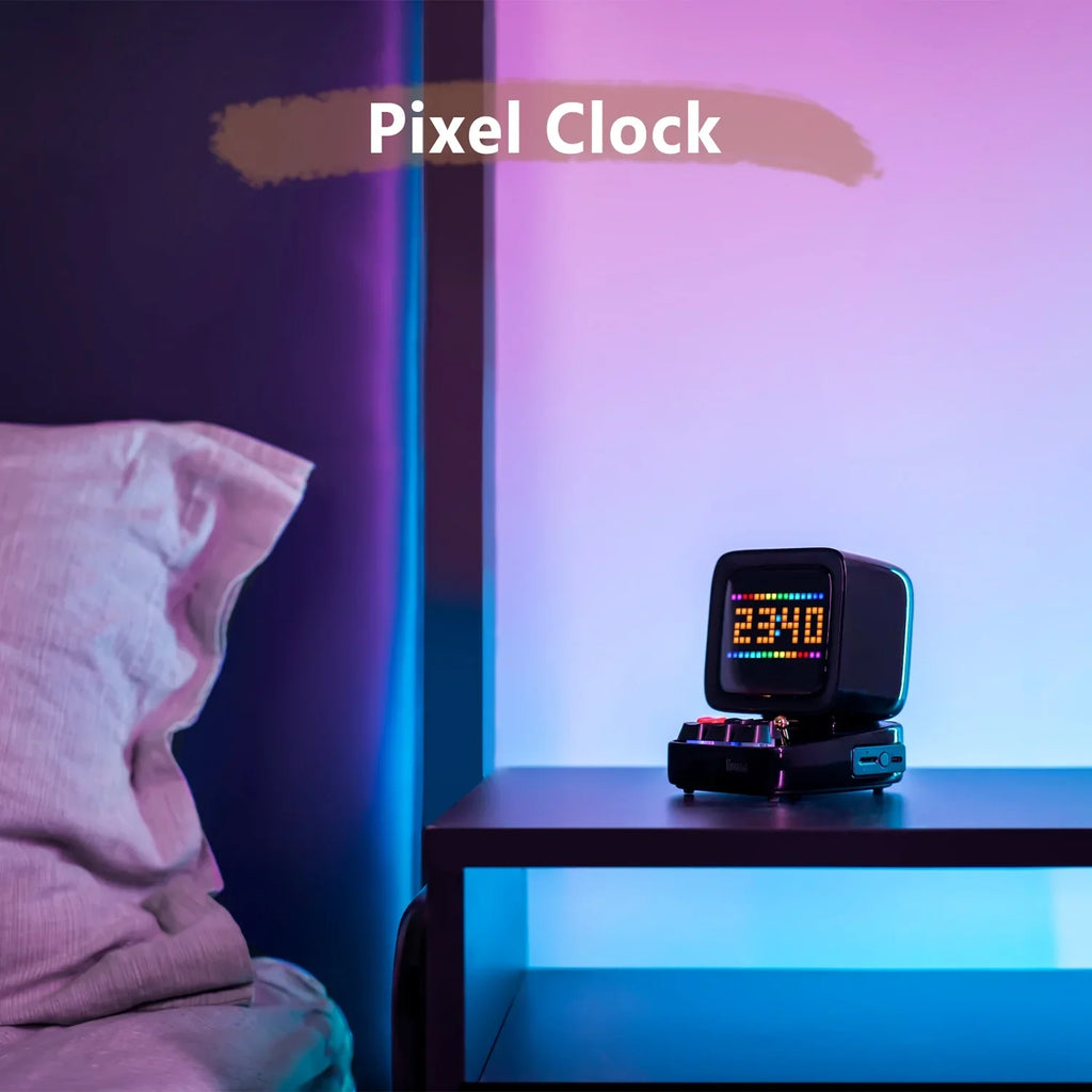 Divoom Ditoo Plus Pixel Art Blutooth Speaker, 10W, Dark