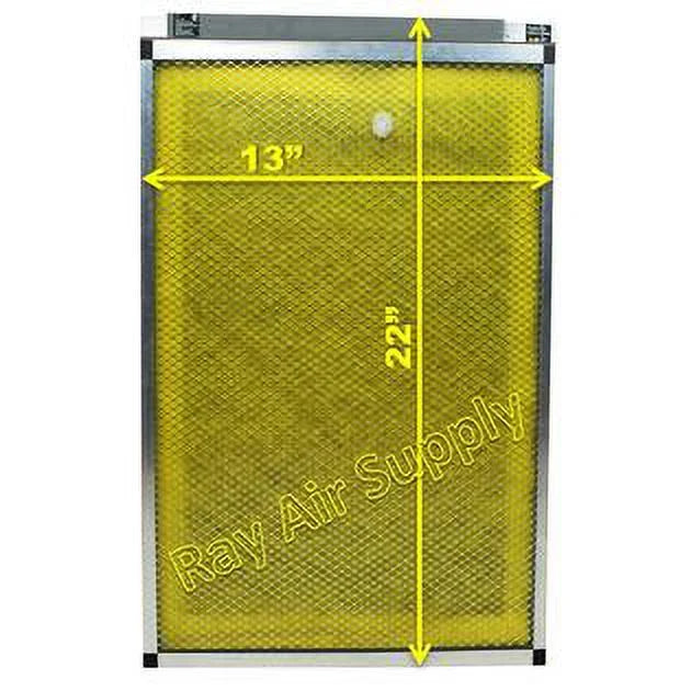 RAYAIR SUPPLY 13x22 Replacement Filter Pads Compatible with MicroPower Guard Air Cleaner (3 Pack)